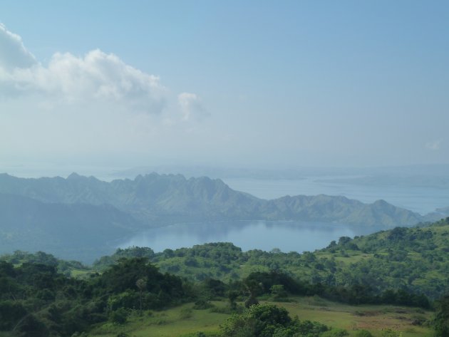 Uitzicht over Komodo eiland