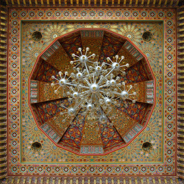 Schitterend licht Hassan II moskee