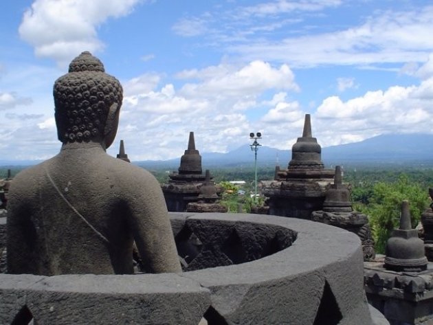 Borobudur uitzicht