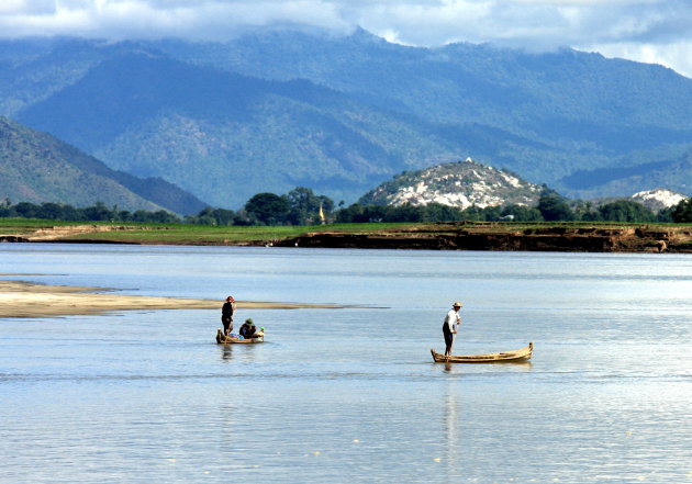 De Ayeyarwady rivier