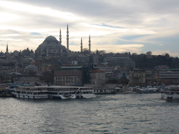 Uitzicht over de Bosporus
