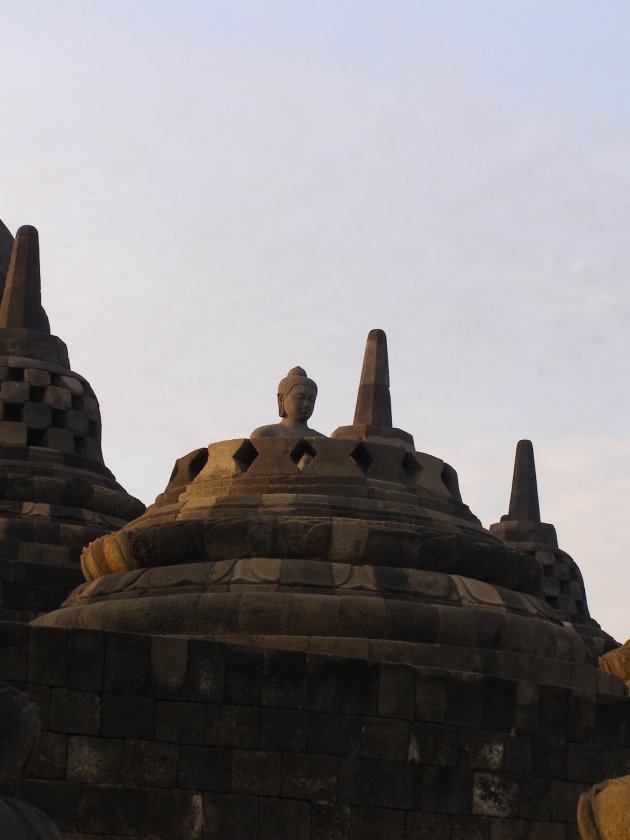 Stoepa op de Borobudur
