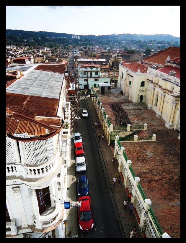De straten van Santiago de Cuba