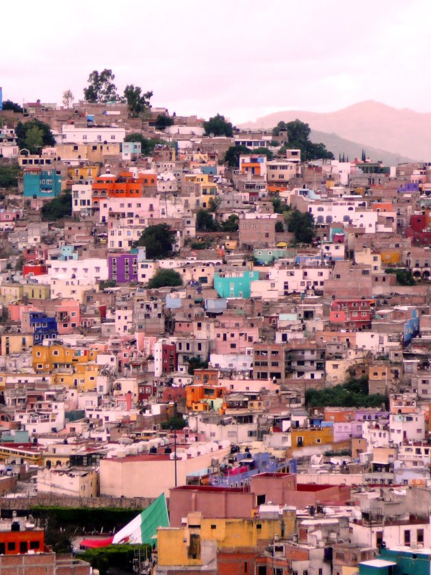 Buitenwijk van Guanajuato