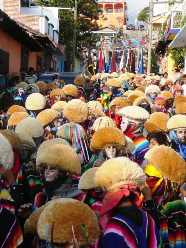 Parachicos feest in Chiapa de Corzo