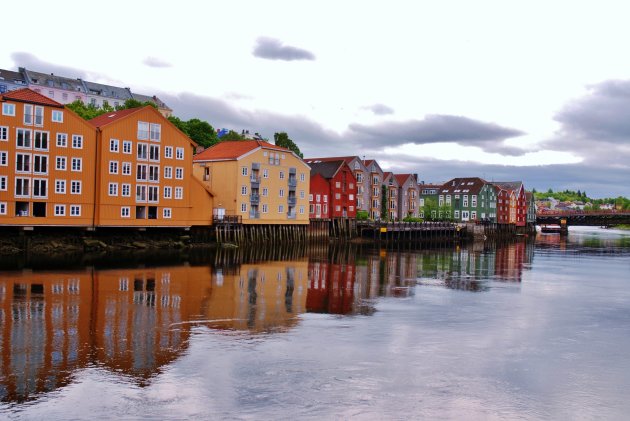 Koopmanshuizen in Trondheim