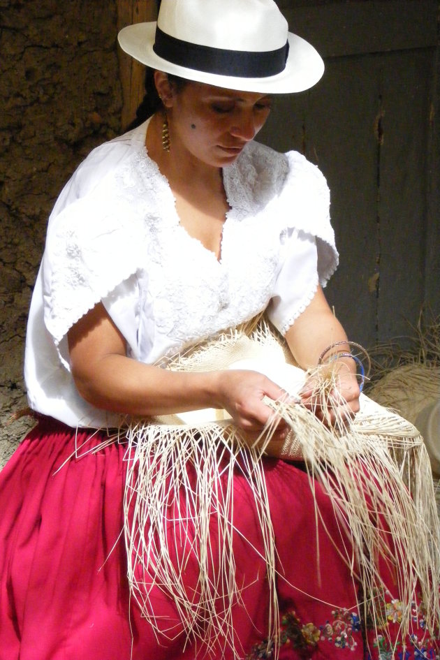 panamahoeden uit Cuenca