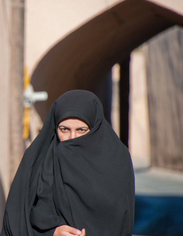 Vrouw in chador
