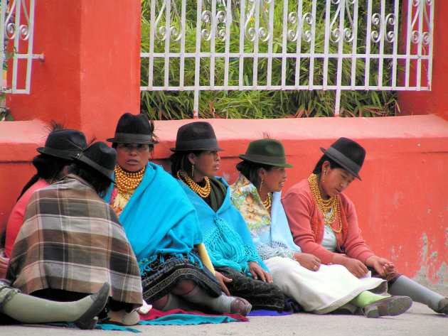 Quito - Indiaanse vrouwen