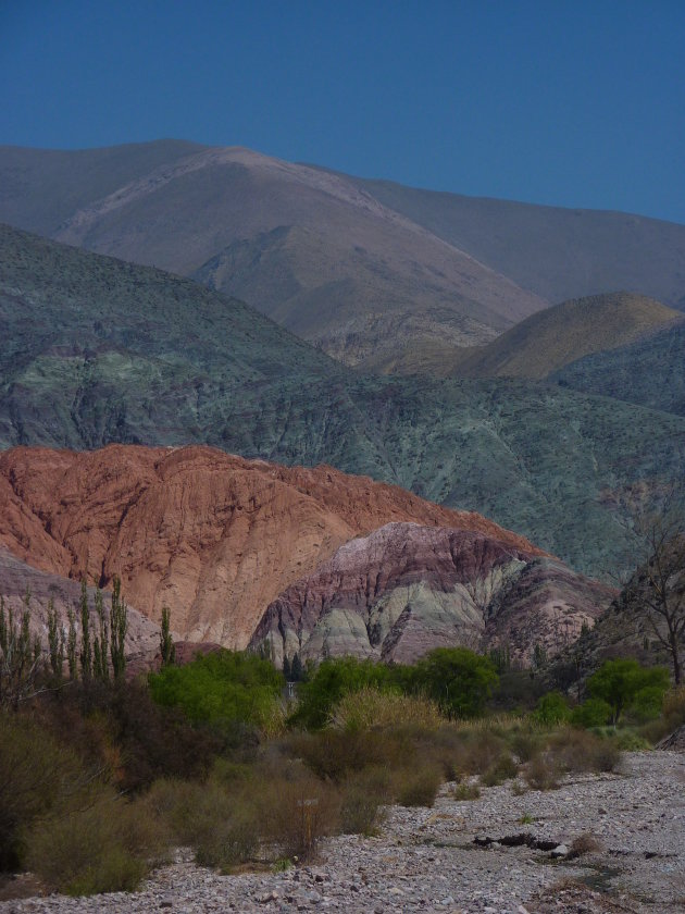 7 kleurige heuvel Purmamarca