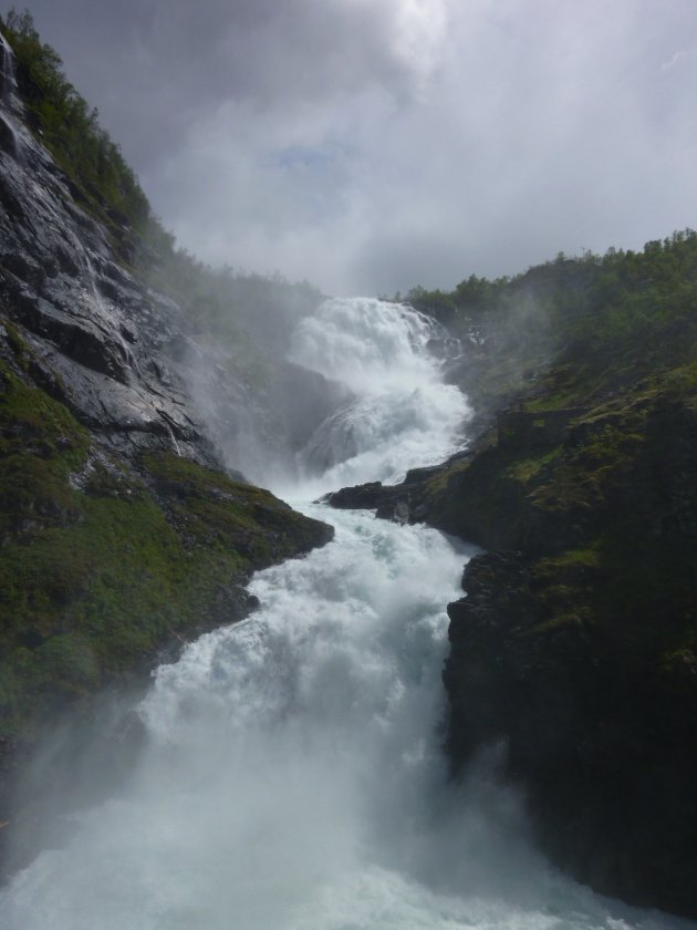 Kjosfossen waterfall