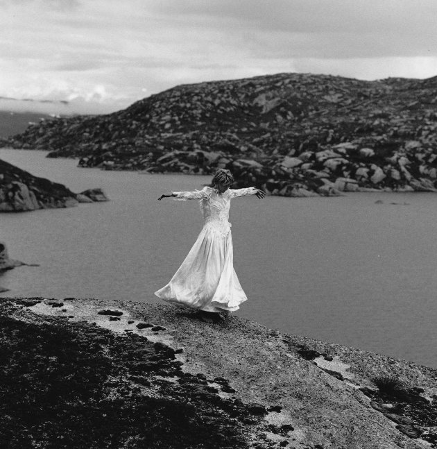 trouwfoto opnieuw gemaakt in Norwegen