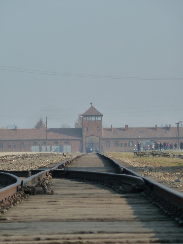 Treinspoor Auschwitz Birkenau