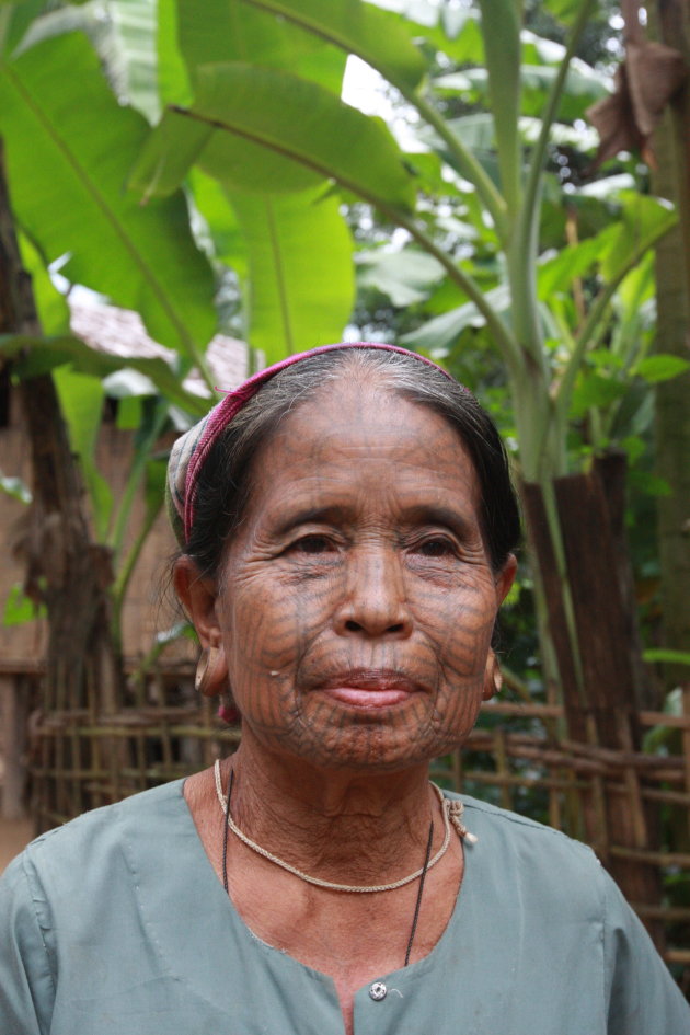 Vrouw uit Birma.