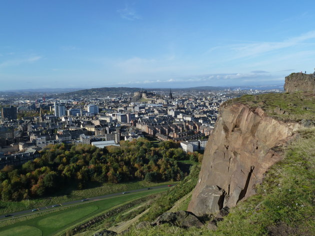 Uitzicht over Edinburgh