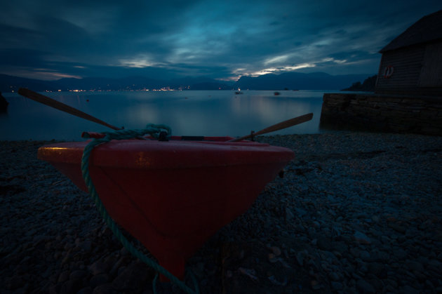 Hardangerfjord, Svasan,  midnight blue