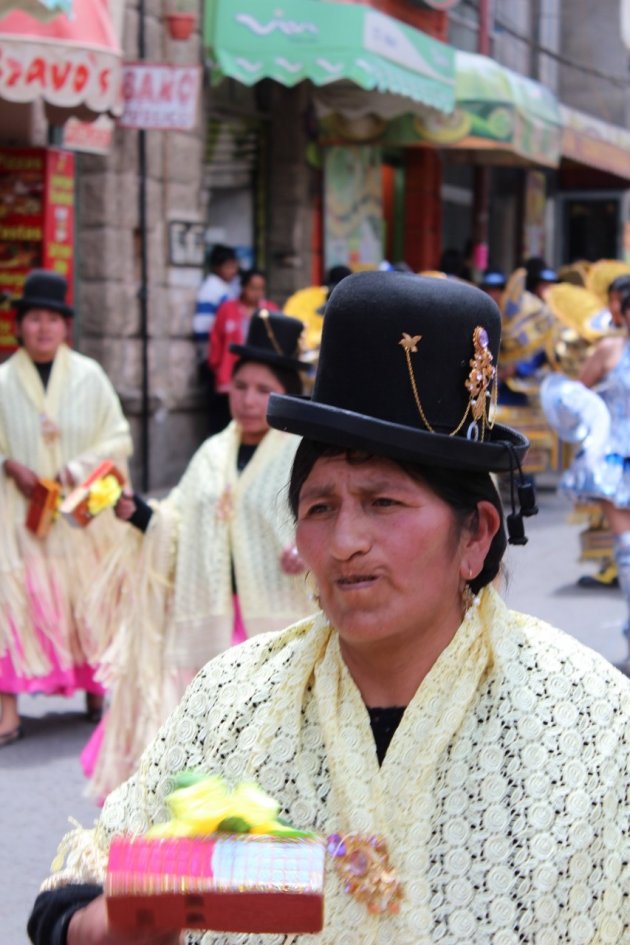 Boliviaanse viert feest in Oruro