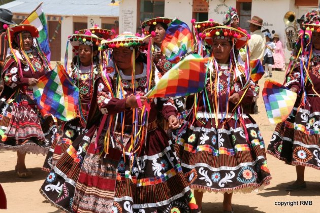 Boliviaanse danseressen