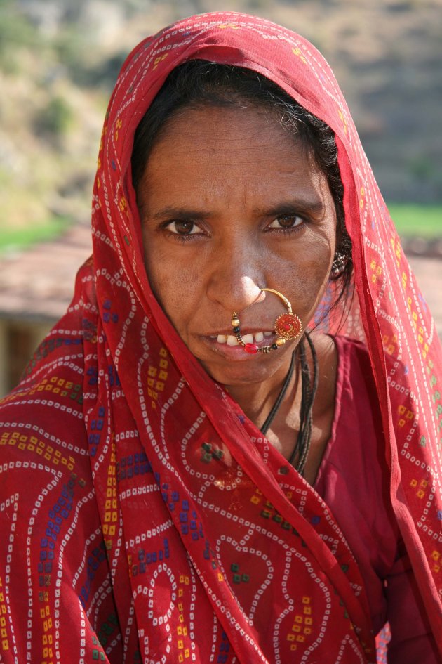 vrouw in India