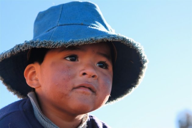 kindergezicht bolivia