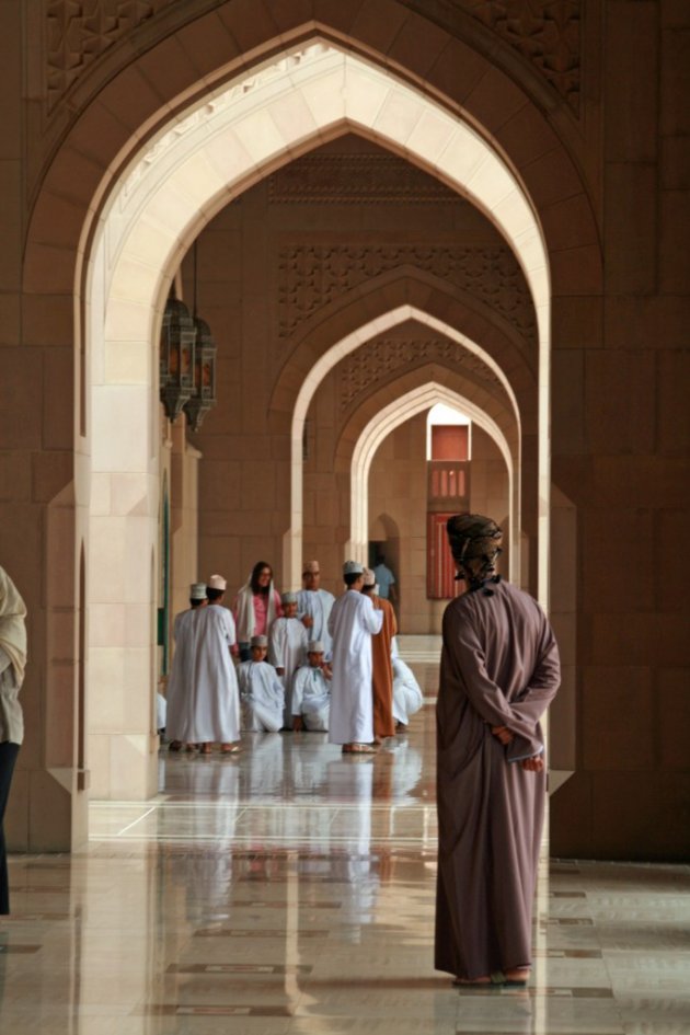 Grote Sultan Qabous-moskee in Muscat