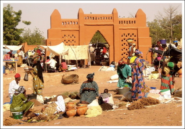 markt in Segou