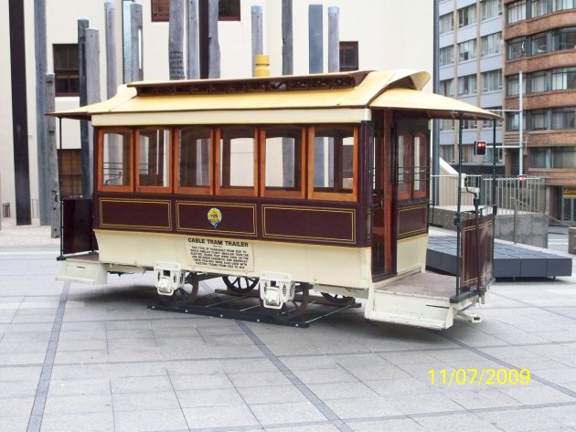 Oude tram van Sydney