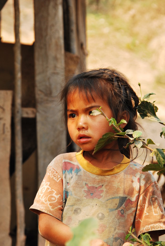 Meisje in Luang Namtha