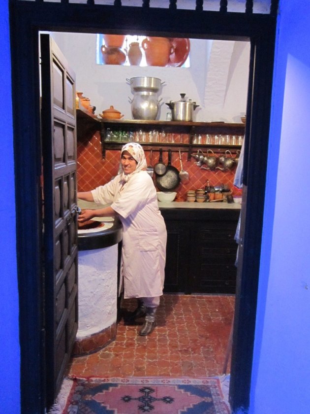 De keuken van Riad Dadicilef 