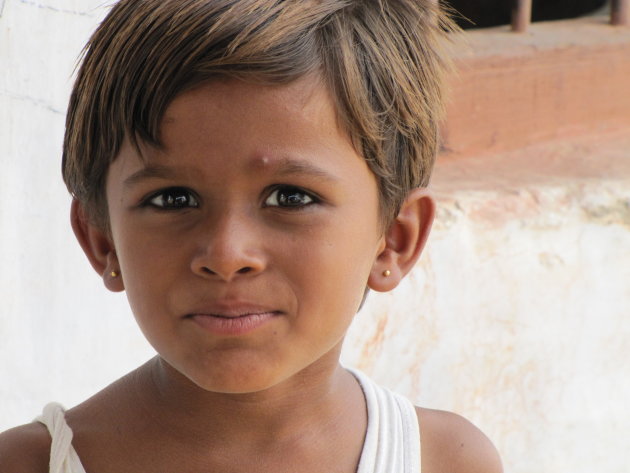 Chocolade bruine ogen doen mij smelten in India