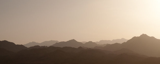 Woestijn bij Dahab - Egypte