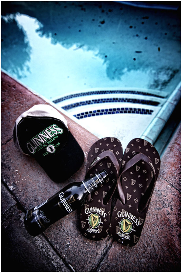 Pooltime for guiness fan!