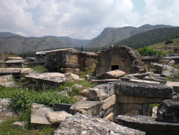 De Ruïnes van Hiërapolis