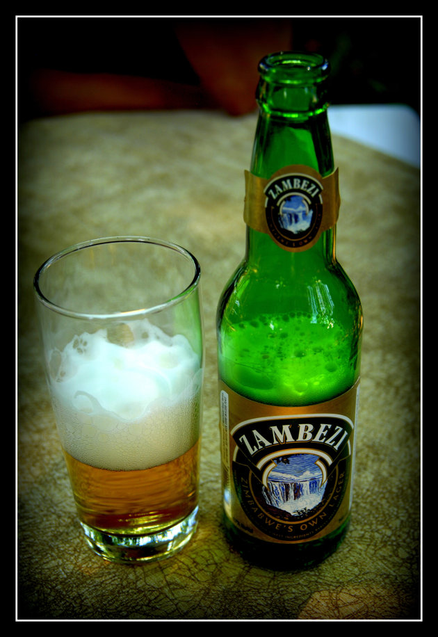 Zambezi bier @ Vic Falls