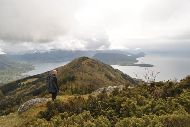 uitzicht op het Hardangerfjord