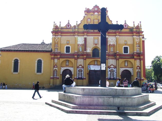 kathedraal in San Cristobal de las Casas
