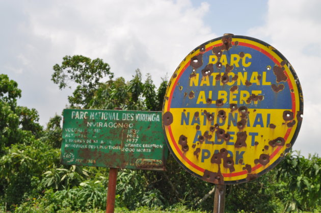 Ingang Virunga National Park
