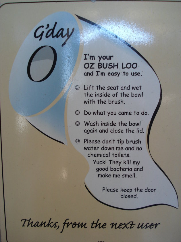 OZ Bush loo