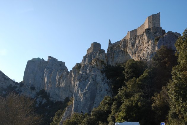 Chateau de Peyrepertuse, stronghold van de Katharen