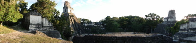 Tempelcomplex Tikal in Guatemala