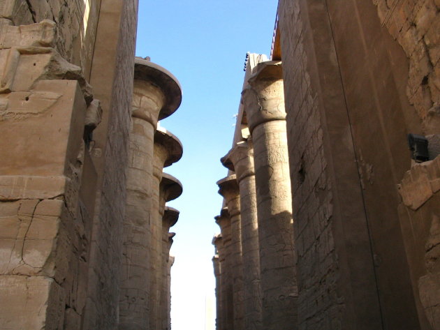 Zuilen Tempel van Karnak