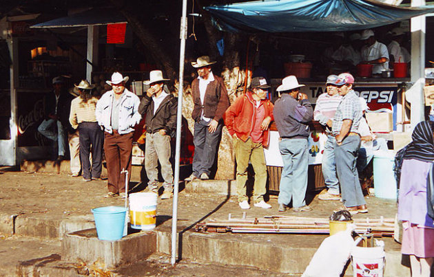 Cowboy hoeden in Patzcuaro