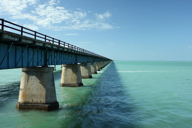 Seven Mile Bridge in de Florida Keys