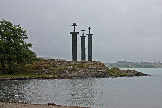 Zwaard in steen in Stavanger