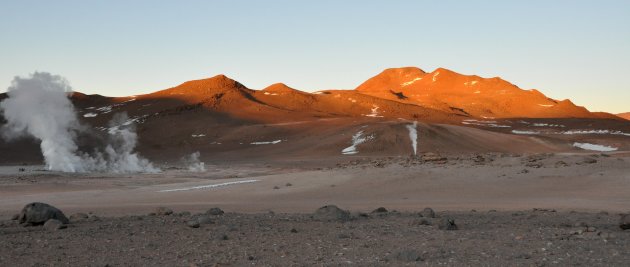 Zonsopgang In Andes