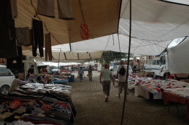 Weekmarkt in Calis.