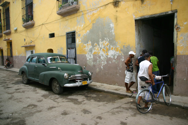 straatbeeld in Havana