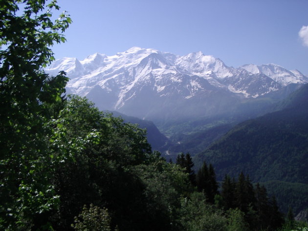 De Mont Blanc in al haar glorie
