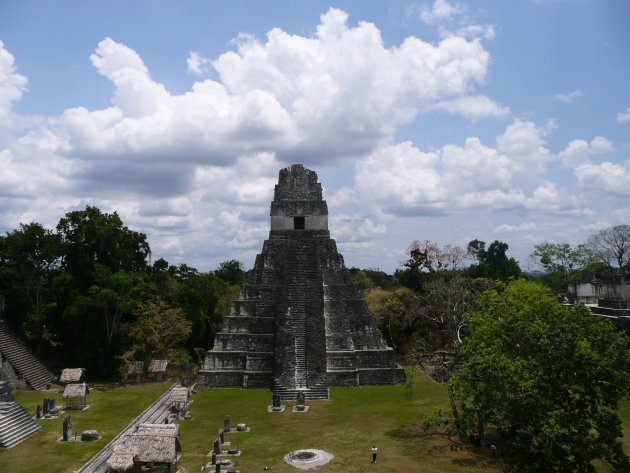 Jaguar tempel in Tikal