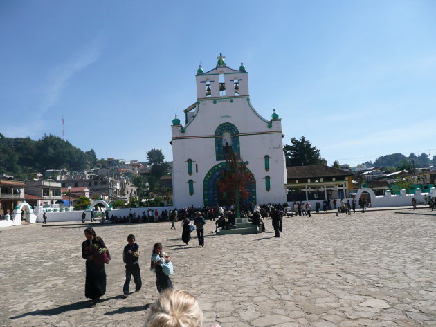 Heilig kerkje in San Juan de Chamula